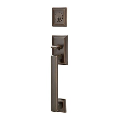Emtek Oil Rubbed Bronze Handleset, 4213NWUS10B 4213NWUS10B